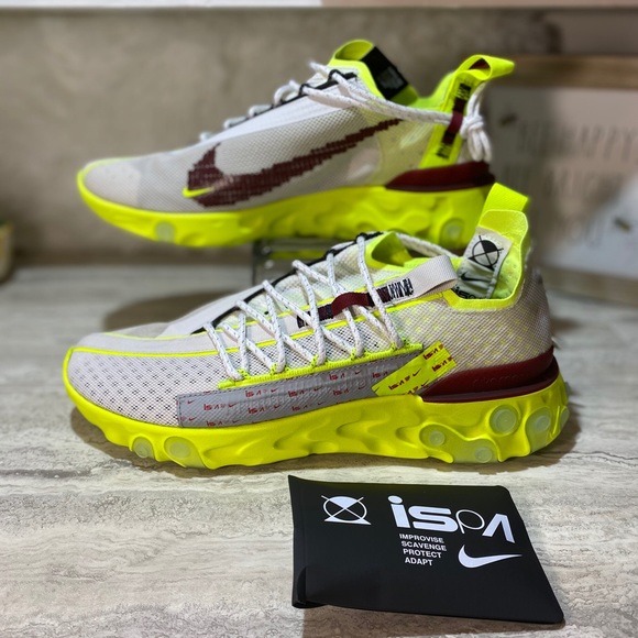 Nike Other - Nike React WR ISPA ‘Platinum Volt’